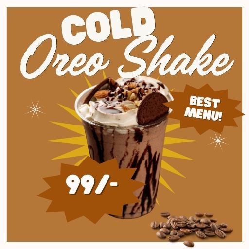 Buy Oreo Shake @ Just 99/- Only